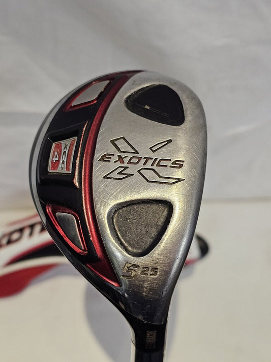 Tour Edge Exotics XCG4 5 Hybrid Golf Club 25 Degree, Size: MRH Stf