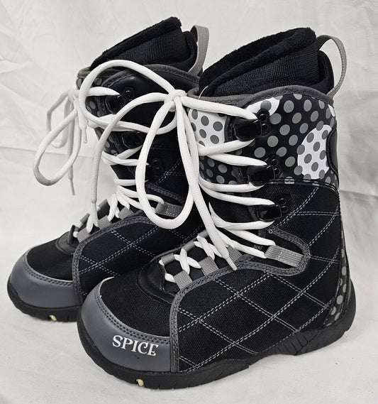 SnowJam Spice Kiwi Snowboard Boots, Size: 6