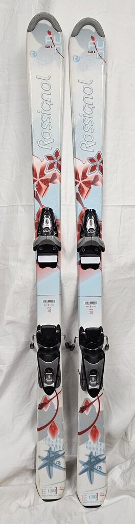 Rossignol Fun Girl with Rossignol 100 Jr bindings, Size: 130cm