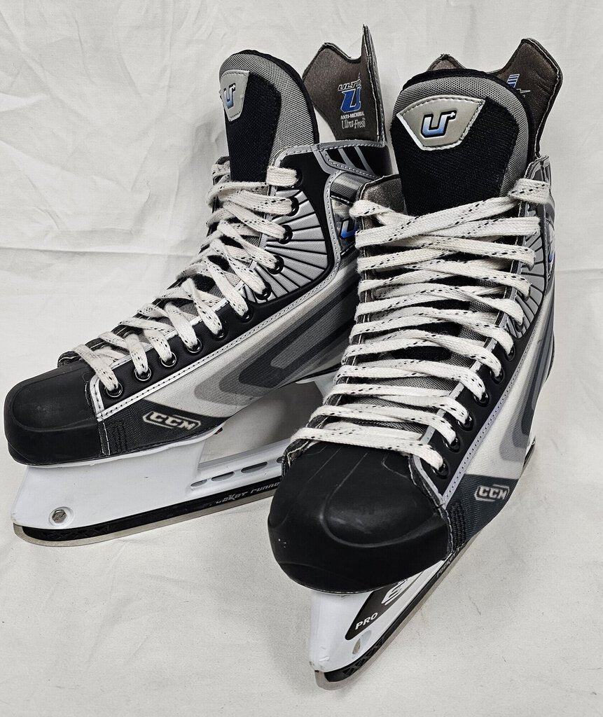 CCM U+Pro Hockey Skates with Rocket Runner, Size: 10.5