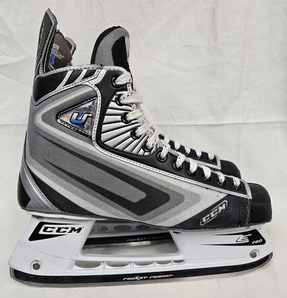 CCM U+Pro Hockey Skates with Rocket Runner, Size: 10.5