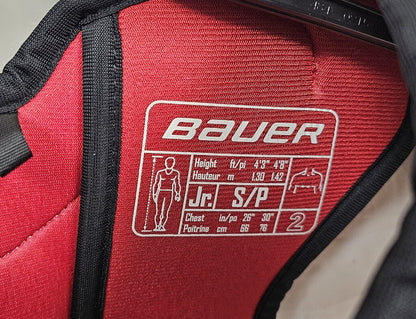 Bauer Vapor X:20 Hockey Shoulder Pads, Size: Jr S