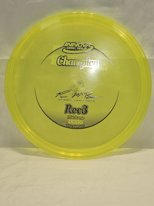 New Innova Champion "Paul Mcbeth" Roc3 Mid-Range Disc Golf Disc