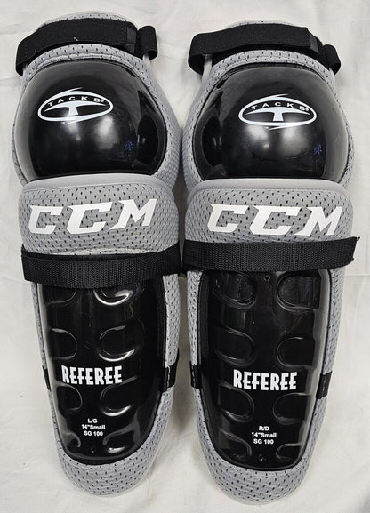 CCM Tacks SG100 Referee Shin Guards, Size: 14"