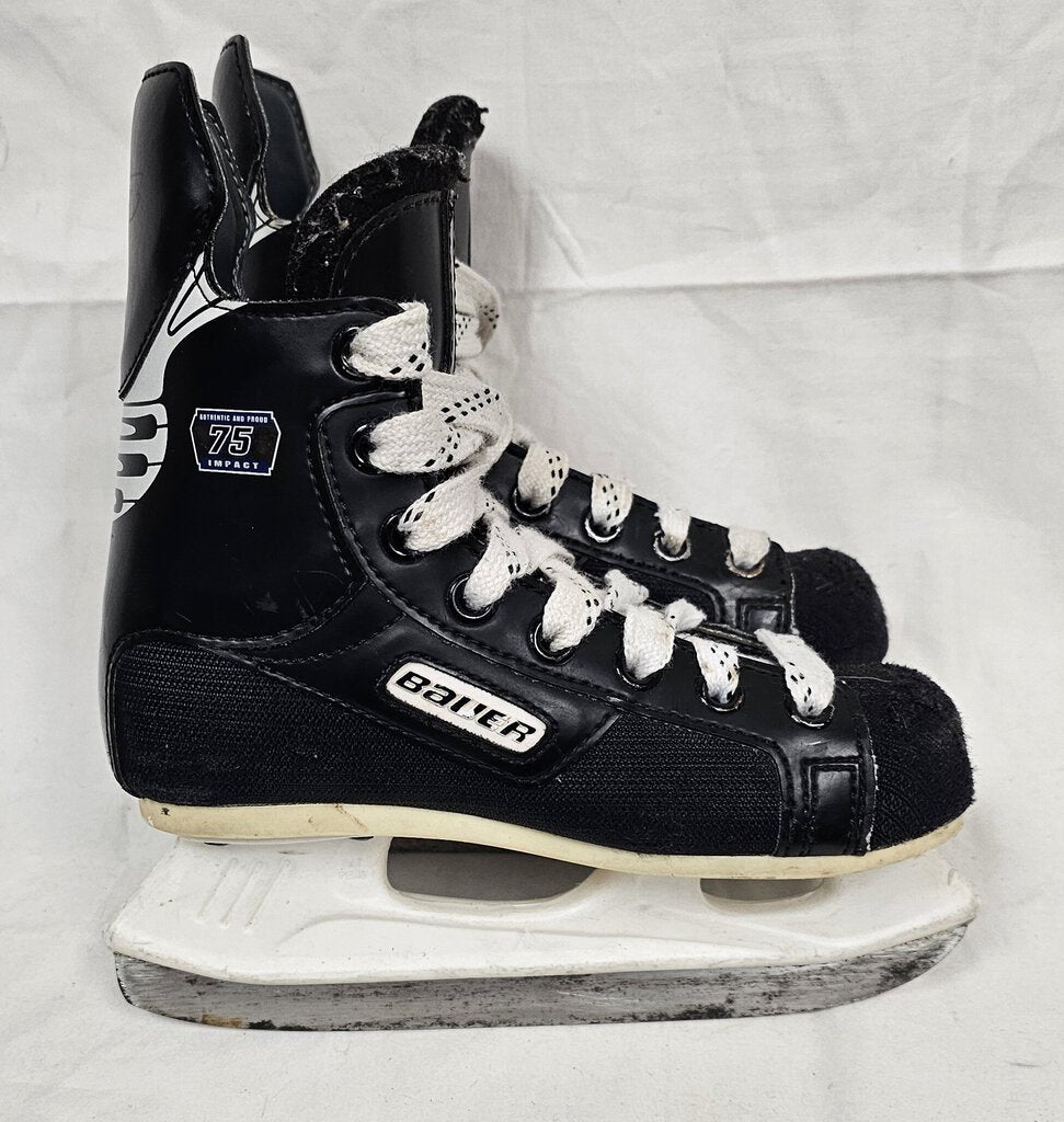 Bauer Impact 75 Hockey Skates, Size: Y12