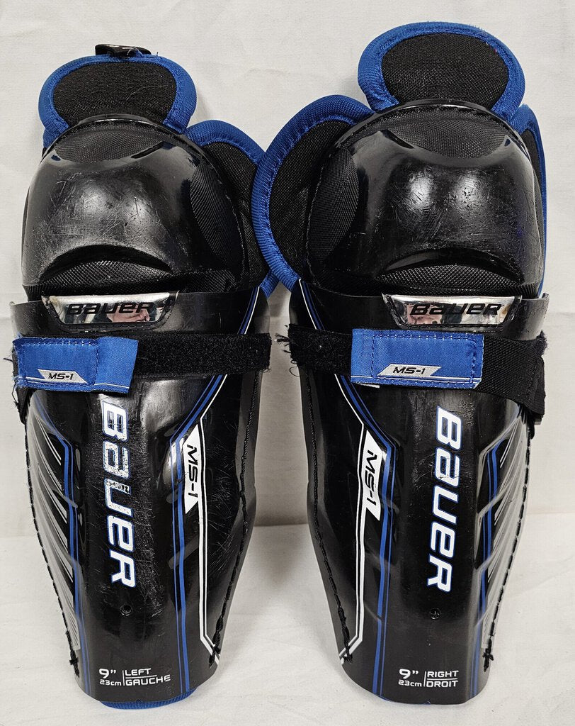 Bauer MS-1 Youth Hockey Shin Guards, Size: 9"