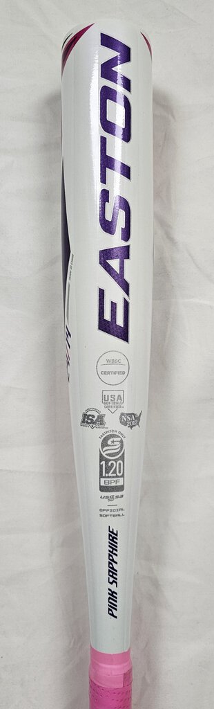 Easton Pink Sapphire (-10) Fastpitch Softball Bat, Size: 24/10