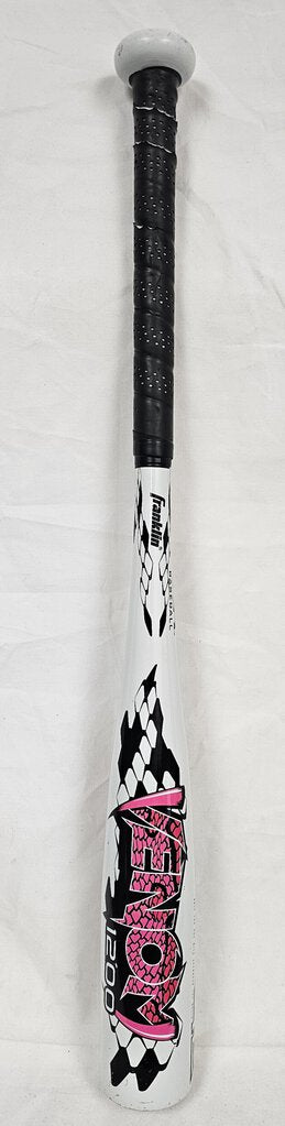 Franklin Venom (-12) T-Ball Bat, USA Baseball Certified, Size: 24/12