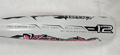 Franklin Venom (-12) T-Ball Bat, USA Baseball Certified, Size: 24/12