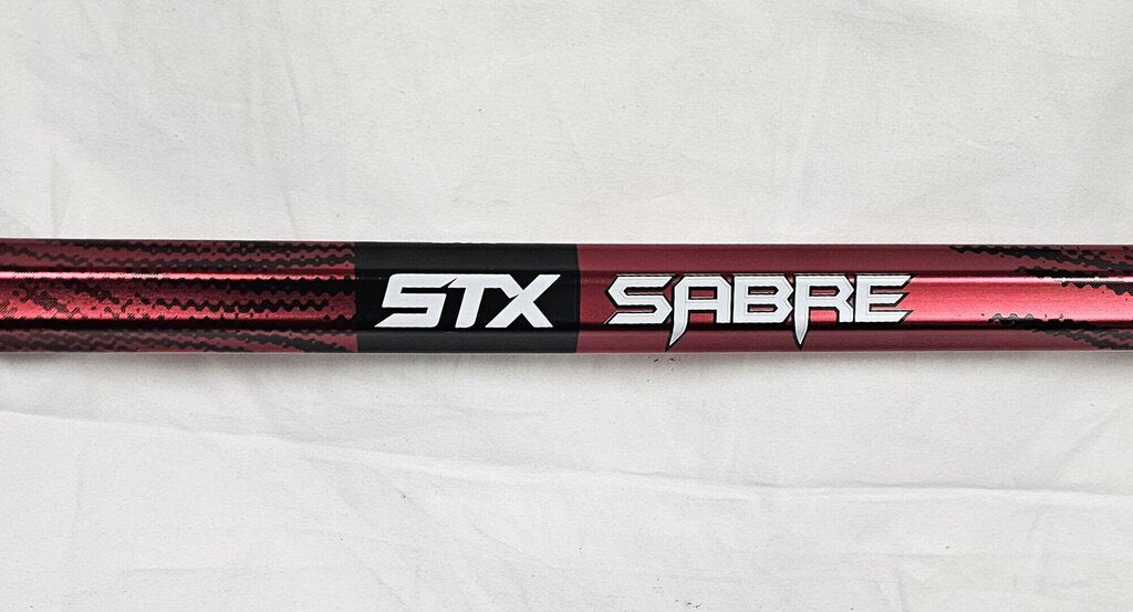 STX Sabre Lacrosse Shaft, Red, 30.5in