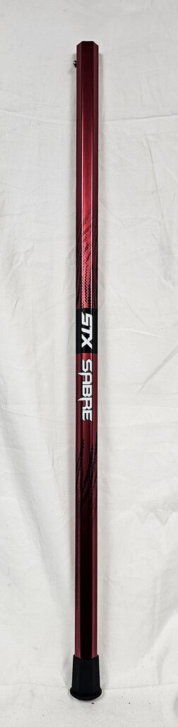 STX Sabre Lacrosse Shaft, Red, 30.5in