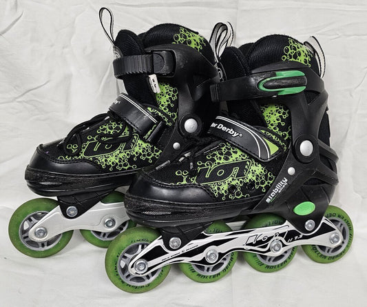 Roller Derby Ion 7.2 Kids Adjustable Inline Skates, Sizes: 2-5