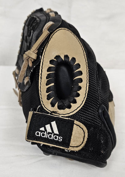 Adidas Eazy Close Baseball Glove, Left Hand Throw, Size: 9.5in.