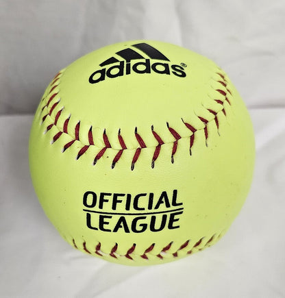 Adidas Bucket Of Balls, Qty 18, 11in. Yellow Softballs