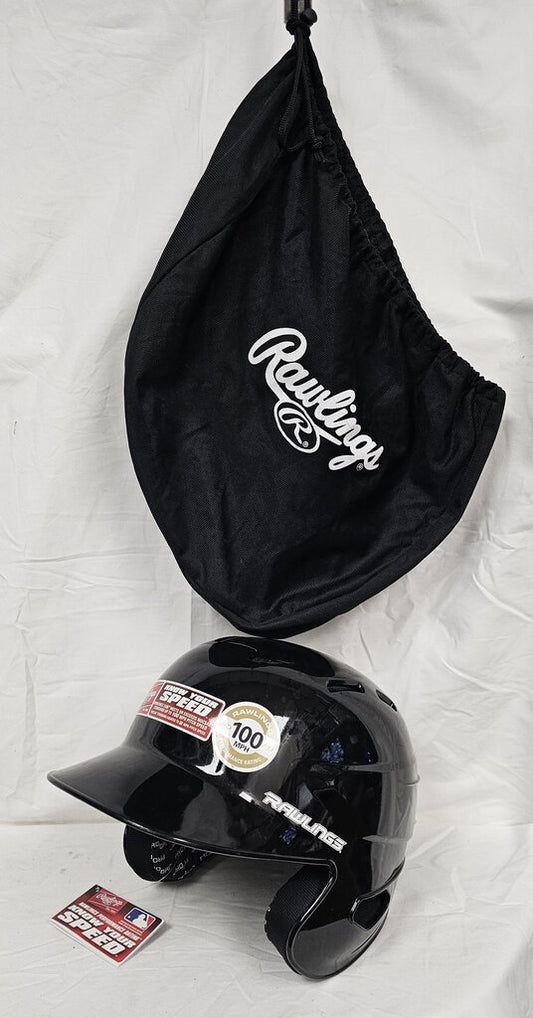 Rawlings Safety S100P Batting Helmet, Size: 7-1/4"