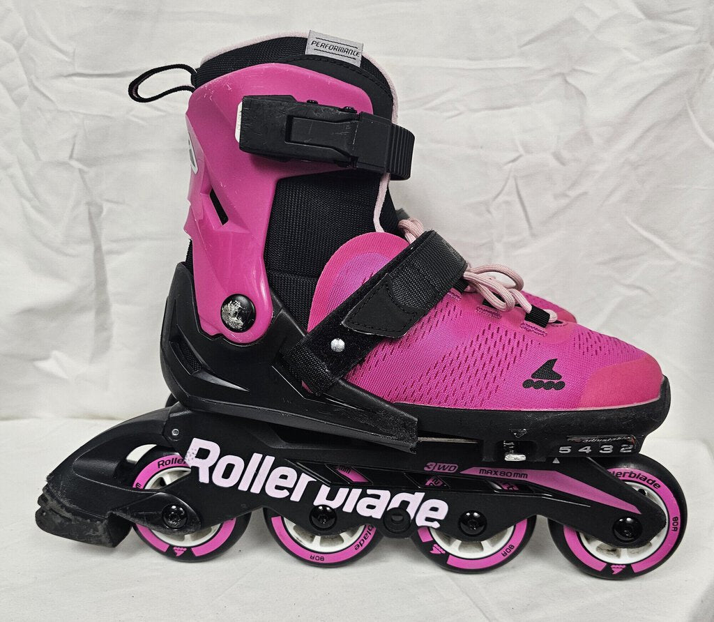 Rollerblade Microblade Adjustable Inline Skates, Kids Sizes: 2-5