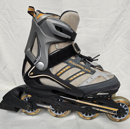 Rollerblade Micro 4x Adjustable Inline Skates, Youth Sizes: 4-7