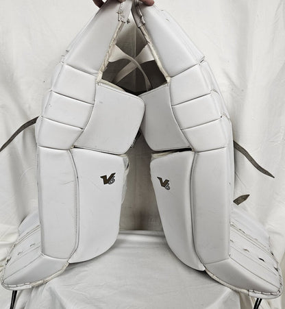 Vaughn Velocity V6 1000i Intermediate Goalie Leg Pads, Size: 31in.+ 2in.