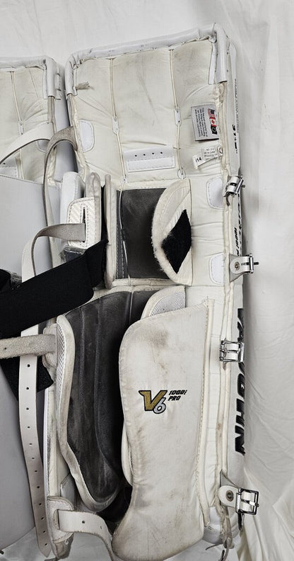 Vaughn Velocity V6 1000i Intermediate Goalie Leg Pads, Size: 31in.+ 2in.