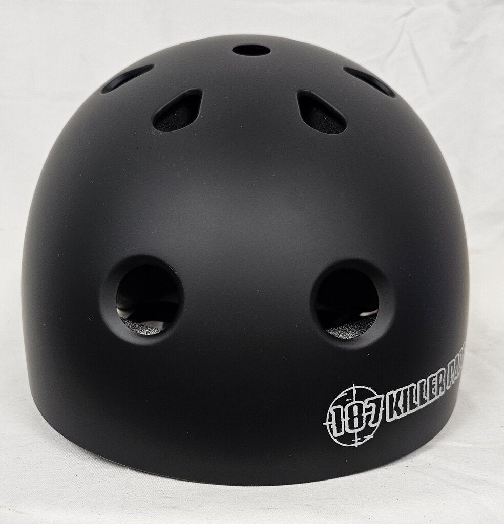 187 Killer Pads Pro Skate Helmet, Black, Size: XL