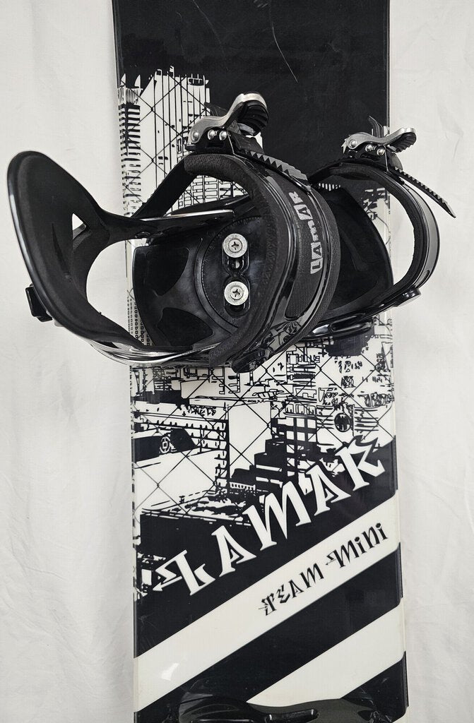 Lamar Team Mini Snowboard wirth Lamar Bindings, Size: 125cm