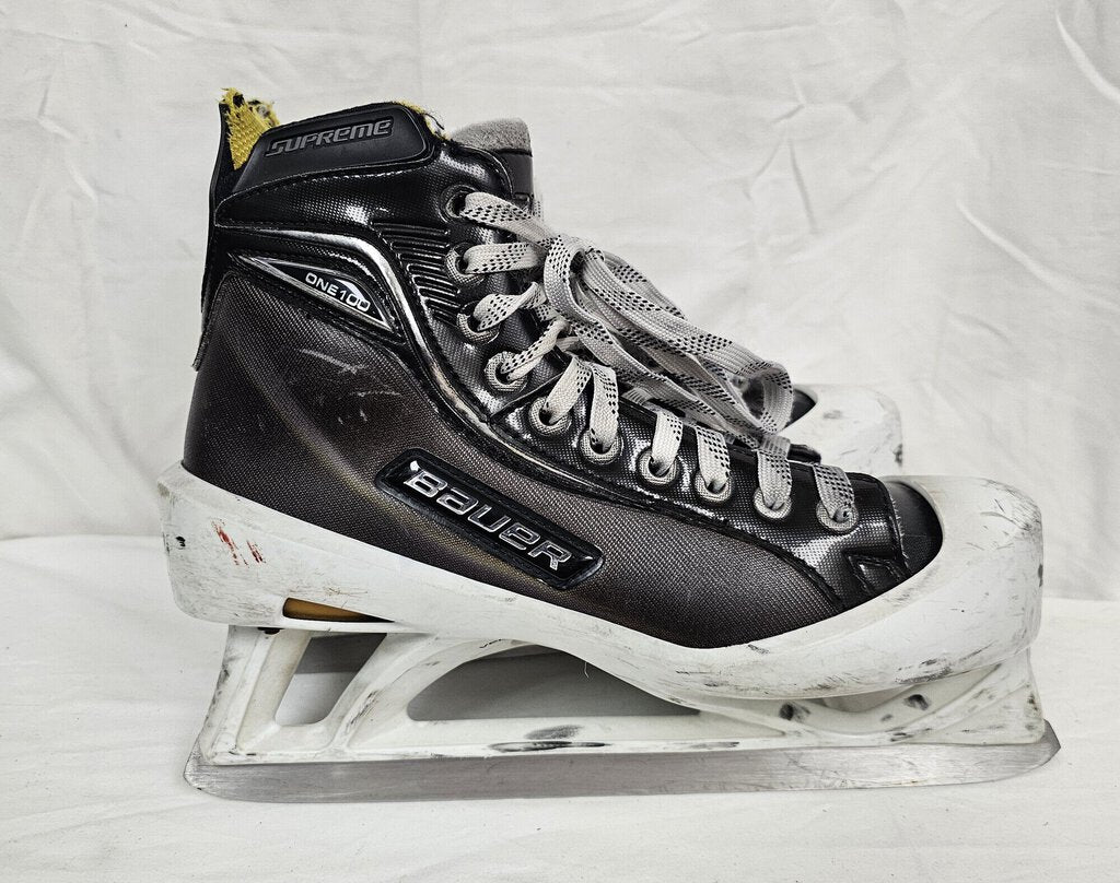 Bauer Supreme One100 Senior Hockey Goalie Skates, Size: 7.5