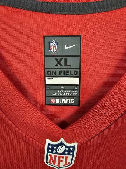 New England Patriots #10 Mac Jones Jersey, Red, Size: XL