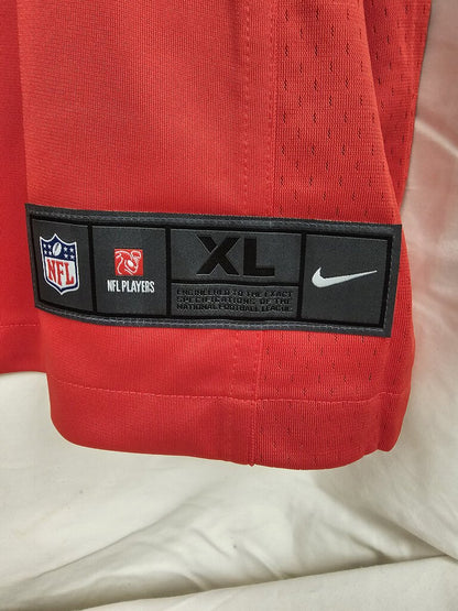 New England Patriots #10 Mac Jones Jersey, Red, Size: XL