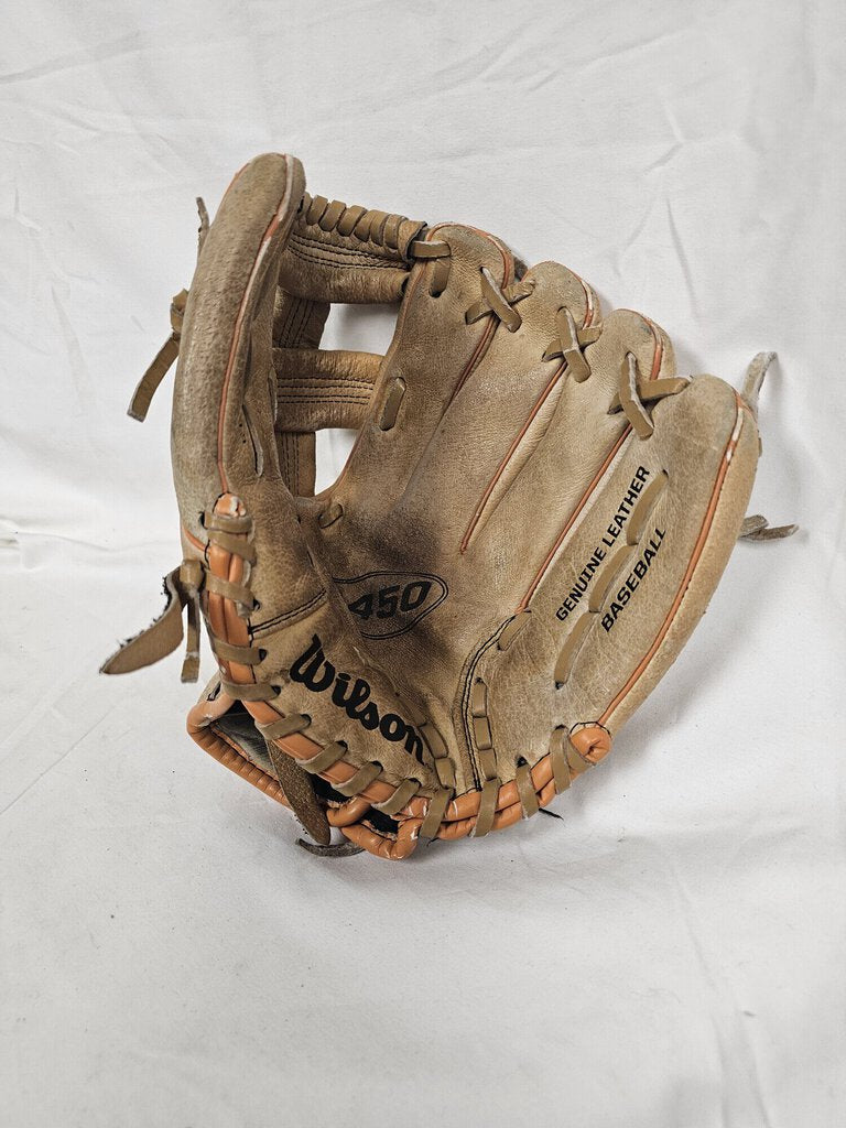 Wilson A450 Baseball Glove, RHT, Size: 11.5in