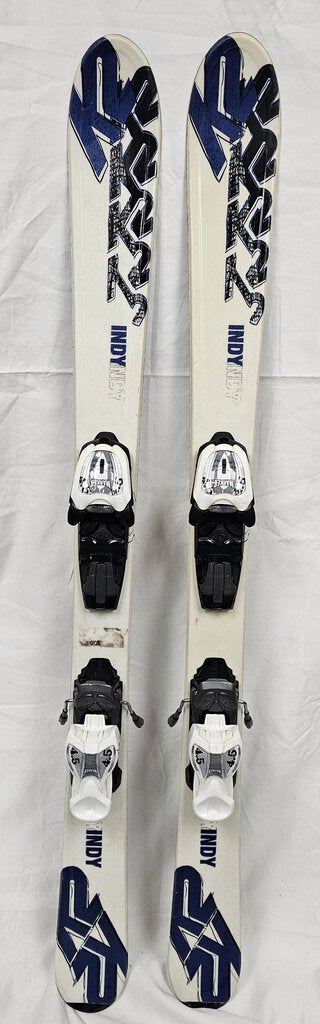 K2 Indy Skis with Marker 4.5 Bindings, Size: 112cm