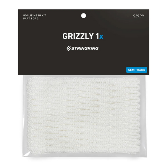 STRINGKING Grizzly 1x Semi-Hard Performance Mesh Piece - Goalie