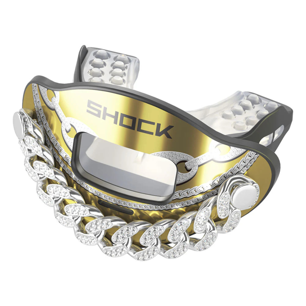 SHOCK DOCTOR Max Airflow 3D Ice Chain Football Mouthguard