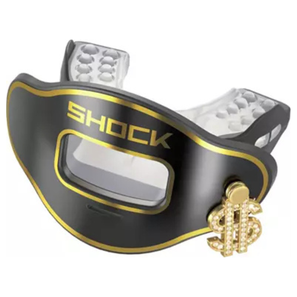 SHOCK DOCTOR Max AirFlow 3D Jewel Football Mouthguard