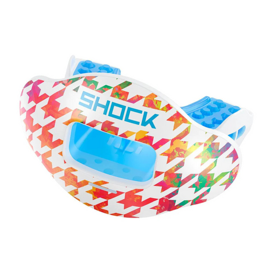 SHOCK DOCTOR Multi Color Hounds Football Mouthguard