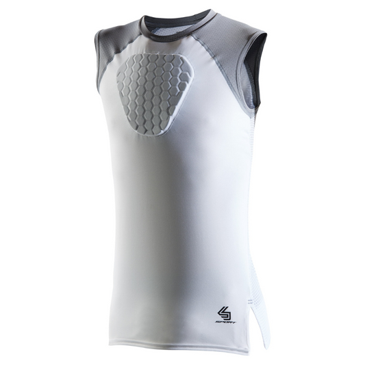 SHOCK DOCTOR Sternum Impact Shirt, Size: Adult Small