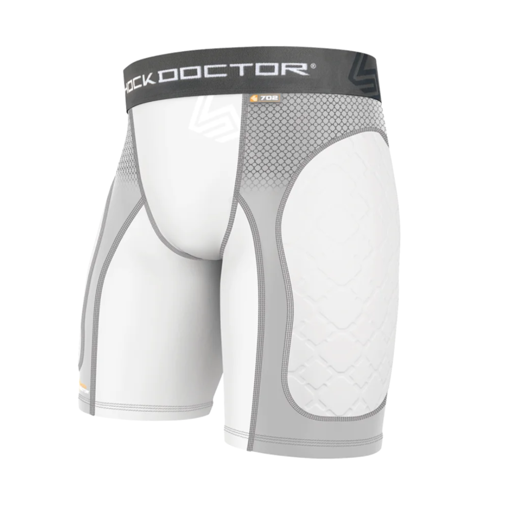 SHOCK DOCTOR Padded Sliding Short - Adult Small