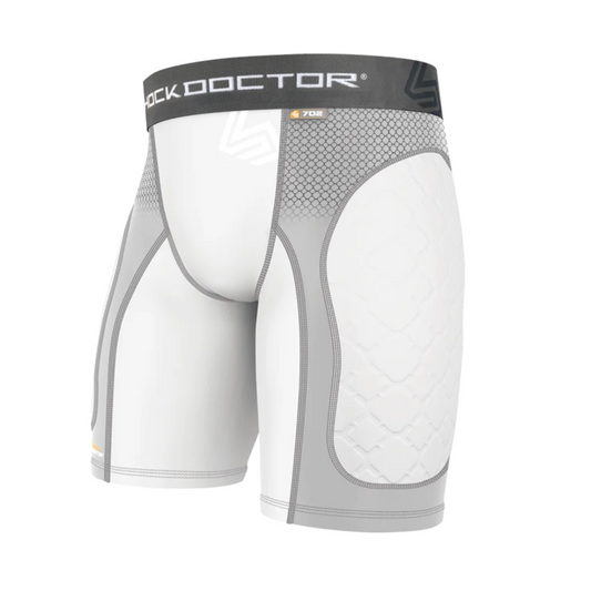 SHOCK DOCTOR Padded Sliding Short - Adult Small