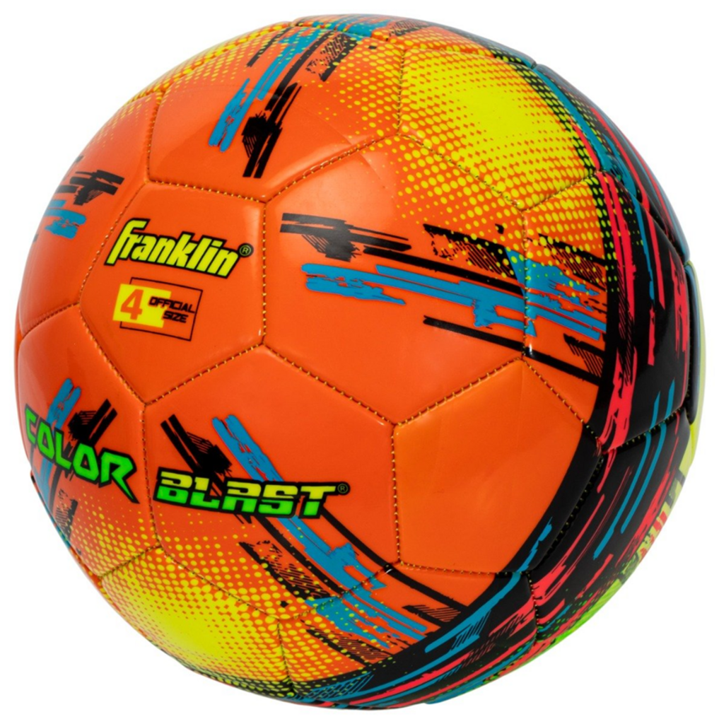 Franklin Color Blast Soccer Ball- Size 4