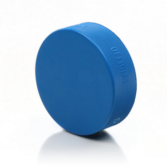 Howies Blue 4oz. Youth Hockey Pucks