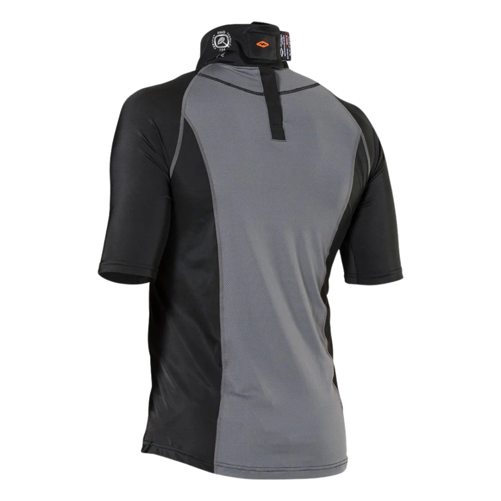 SHOCK DOCTOR Ultra Compression Hockey Short Sleeve Shirt With Integrated Neck Guard