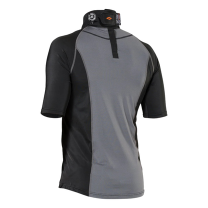SHOCK DOCTOR Ultra Compression Hockey Short Sleeve Shirt With Integrated Neck Guard