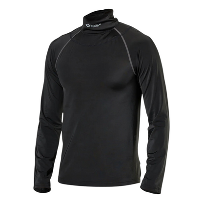SHOCK DOCTOR Ultra Compression Hockey Long Sleeve Shirt With Integrated Neck Guard