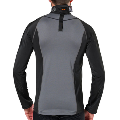 SHOCK DOCTOR Ultra Compression Hockey Long Sleeve Shirt With Integrated Neck Guard