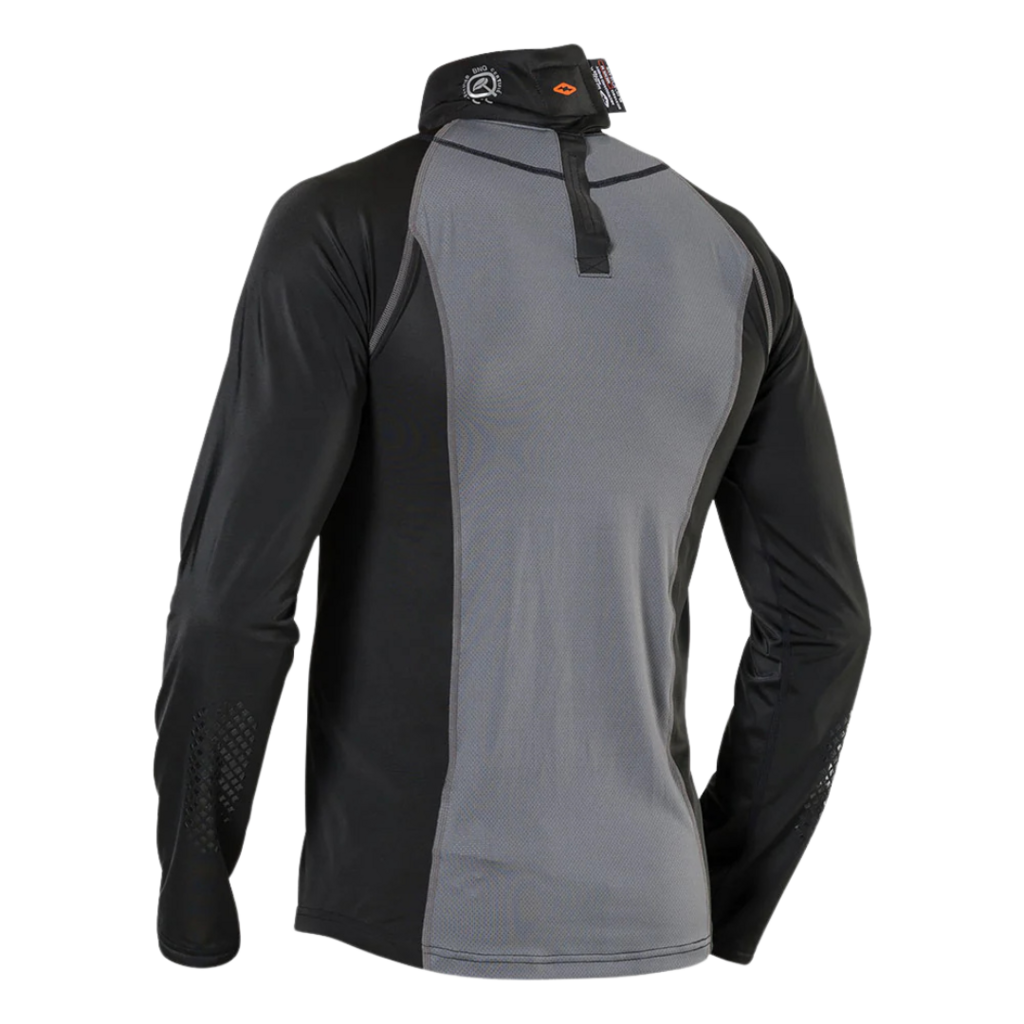 SHOCK DOCTOR Ultra Compression Hockey Long Sleeve Shirt With Integrated Neck Guard
