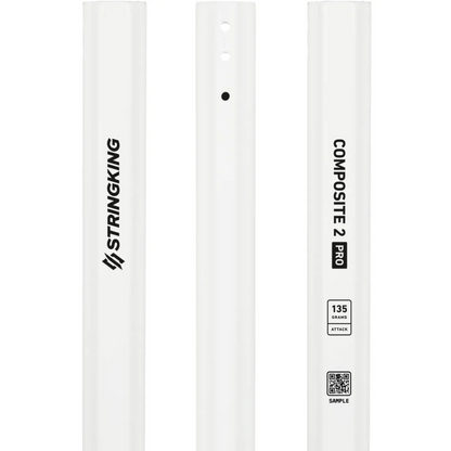STRINGKING Composite 2 Pro Attack Men's Lacrosse Shaft - 135 Grams