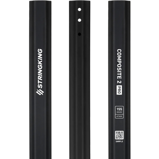 STRINGKING Composite 2 Pro Attack Lacrosse Shaft - 155 Grams