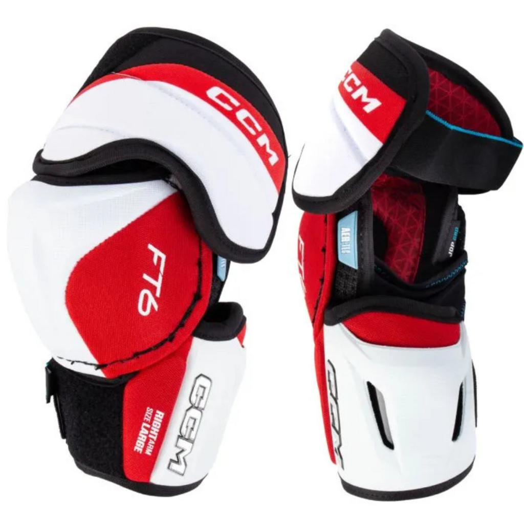 CCM JetSpeed FT6 Hockey Elbow Pads - Junior