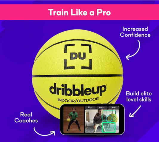 DribbleUp Smart Basketball, 29.5"