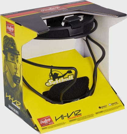 Rawlings® Hi-Viz Softball Fielder's Mask