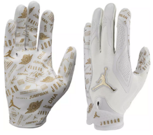 Nike Jordan Fly Lock II Football Gloves, Size Large